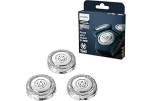 Philips - Têtes de rasage SH71/50 compatibles avec les rasoirs Philips Series 7000 (S7XXX) et Series 5000 (S55XX), nouvelle version qui remplace les RQ12/70, RQ12/60, SH60/70 et SH70/70
