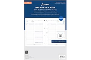 Filofax Agenda 2026, tamaño A4, día por página, 5 idiomas, 26-68719