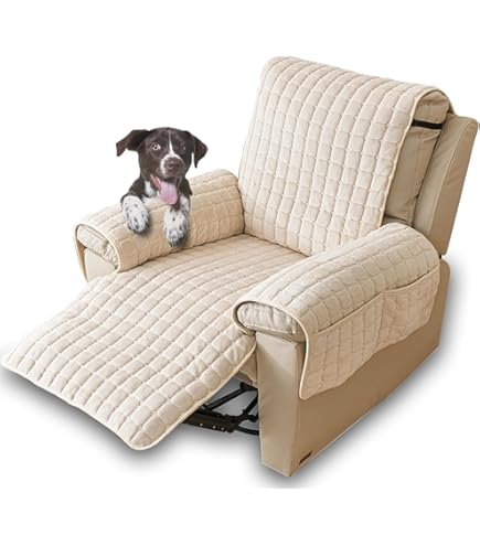 viva domo - Fauteuilbeschermer Magnolia - bruin | Huis & Comfort