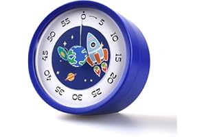 Garrulo Timer Visivo per Bambini, Timer per Conto alla Rovescia da 60 Minuti con Design Magnetico