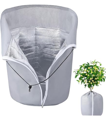 Ylnailky Thermo Topfschutz Pflanzen Winter | Winter Produktbild-Vorschau 9