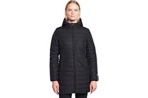 Peter Storm Women’s Blisco II Longline Insulated Jacket with Hood and 2 Pockets, Water Repellent and Lightweight Women's Jacket, Women's Hiking & Outdoor Recreation Clothing