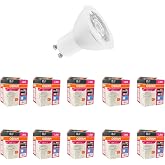 Osram 4,5W GU10 LED Ampul 4000K &ndash; 10'lu Ekonomik Paket | G&uuml;nışığı, 350 L&uuml;men, 36&deg; Işık A&ccedil;ısı, Enerji Tasarruflu, 15000 Saat &Ouml;