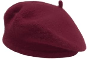 ZLYC Lana Bambini Beret Hat Ragazze Tinta unita Artista Francese Beret Cap
