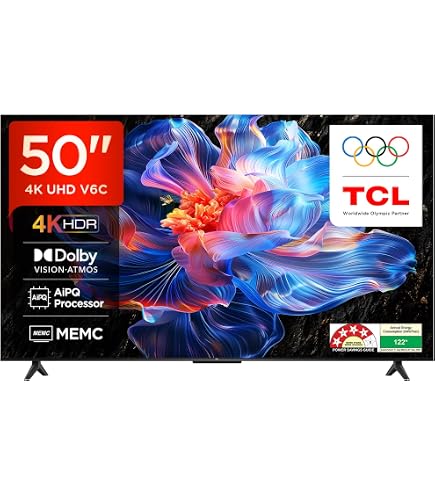 Hisense 126cm (50 inches) 4K UHD QLED Smart TV with Dolby Vision