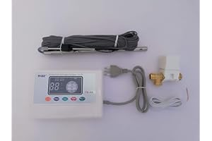 Manita Calor Centralina TK8A per pannello solare termico, completa di sonda ed elettrovalvola