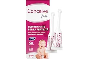 SASMAR Conceive Plus Lubrificante Per La Fertilità - Applicatori Preriempiti, 8 x 4g