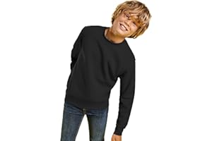 24 JOYAS Sudadera Colores para niños con diseño clásico, Cuello, puños y Cinturilla de Punto de canalé – Sudadera Cómoda, cálida, Lisa y Elegante