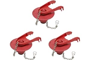 Fluidmaster 502CN3 PerforMAX - Aleta universal para inodoro de larga duración que ahorra agua para válvulas de descarga de 2 pulgadas, diseño de marco sólido ajustable, fácil de instalar, paquete de