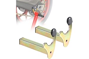 EFUTURETIME 1 Paar Motorradständer Klauenaufnahme für Motorrad Ständer Hinten, 20 X 20 X 118 mm Klauenaufnahme Motorrad Ständer für Prismabuchsen, U-Adapter
