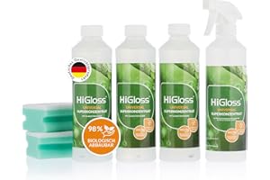 ‎HIGLOSS HiGloss Universal Superkonzentrat Set mit Leerflasche Allzweckreiniger 3x 500ml für's ganze Haus