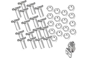 HONGCI 100 Pcs Clips de fixation pour vitre de verre à effet de serre en acier inoxydable (avec 50 clips de fil W pour vitrage en serre et 50 clips de chevauchement en Z pour vitrage de serre) (Set 4)