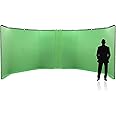 Manfrotto Panoramic Background Connection Kit 2.3m Chroma Key Green.,LL LB7945