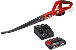 Einhell Souffleur sans fil sur batterie GE-CL 18 Li E Solo - Power X-Change + Starter Kit (18 V, 2,5 Ah, Lithium-Ion, 1 chargeur + 1 batterie 2,5 Ah