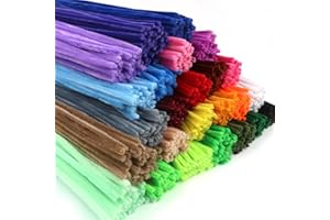 TOAOB THE ONE AND ONLY BABY TOAOB 400 Pezzi Scovolini Ciniglia Steli Colorati 30cm Bastoncini in Filo di Ciniglia Pipe Cleaner per Lavoretti Decorativi Arte Artigianato Decorazion Fai da Te 25 Colori