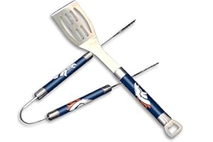 The Northwest Company NFL Denver Broncos Grillzange und Spatel Set