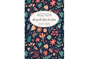 Agenda de prof des écoles 2024-2025: Organisateur Enseignant Semainier | Planifier et organiser l'année scolaire 2024-2025 | 2 Pages = 1 Semaine | 12 ... 2025 | A5 [15.24 x 22.86 cm] | 175 Pages