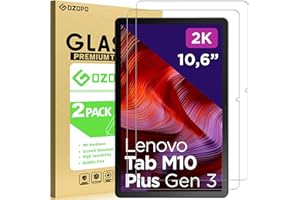 GOZOPO Pellicola Protettiva per LENOVO TAB M10 PLUS 3rd Gen 10.61" TABLET, [Resistente ai Graffi ] Pellicola in Vetro Temperato per Lenovo Tab M10 Plus (3rd Gen) 10.61 Pollici