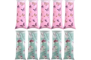 EIHI 10 Pièces Sac à Vomi Voiture Jetable avec Anneau, Sac Vomissement 1000 ml pour Essentiel Nausées et Vomissements en Voyage