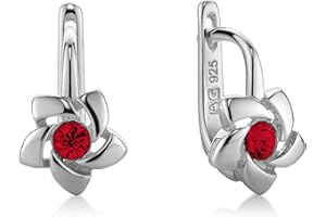 butterfly Pendientes para niñas Swarovski Elements Original Flower Gift Bag Gifts