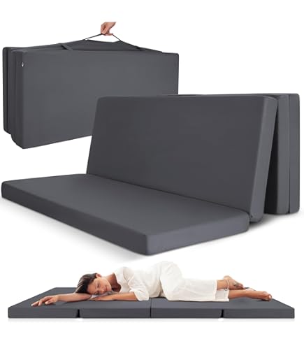 COSTWAY Matelas Futon Japonais 140x200CM - Surmatelas