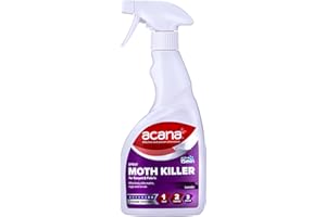Acana Carpet & Fabric Freshener 500 Millilitre - Moth Killer Spray - Lavender Fragrance - for Carpets, Rugs & Curtains - Non-Staining (Packaging May Vary)
