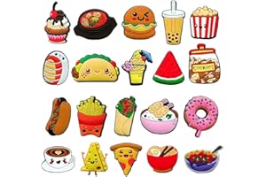 ZORVUJI Set de Pines para Crocs 20 Charms Mexicanos para Zapatos y Sandalias Decoración de Calzado para Adultos y Niños, Accesorios para Crocs