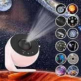 Galaxy projekt&ouml;r, 13'&uuml; 1 arada planetaryum projekt&ouml;r&uuml;, g&uuml;neş sistemli yıldız gece lambası projekt&ouml;r&uuml;, bulutsuz ay, ayarlanabi
