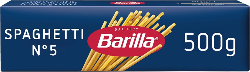 Barilla Spagetti (Spaghetti) Makarna No.5 (500 Gr)