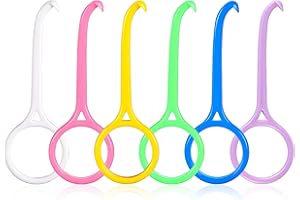 FITN BEAU 6pcs Clear Aligner Removal Tool Aligner Removal Tool Retainer Remover Tool Kits Aligner Braces Tooth Hook Invisible Tooth Removal