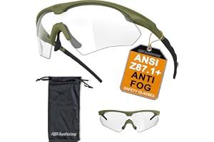 HTS HUNTERSKY S53 anti-dimma taktisk skjutområde skyddsglasögon ballistiskt ögonskydd jakt airsoft ridning pickleball