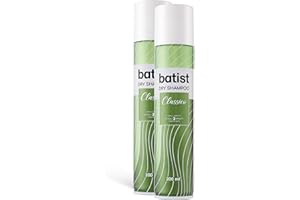 Batist Shampoo Secco Classico, Shampoo a secco ravvivante per capelli perfetti in soli 3 minuti, senz'acqua, Shampoo secco adatto a tutti i tipi di capelli, 2x200 ml, Made in Italy