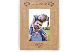 CHRIS BAG OF GOODIES Daddy And Me 6x4 6 x 4 Picture Photo Keepsake Frame Present Idea From Daughter Son Kids Baby For Birthday
