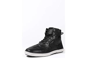 John Doe Motorradschuh Shifter | XTM | Threepoint Protection | Lederstiefel aus Rindsleder | Rutschfeste Sohle