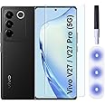 CEDO Vivo V27 Pro/Vivo V27 (5G) UV Tempered Glass | Screen Protector Full HD Quality UV Tempered Glass Edge to Edge Screen Coverage with Easy Installation Kit (Transparent)