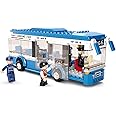 Sluban M38-B0330 Single Decker Bus, Blau, Small