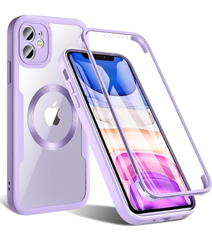 MOBESV MagSafe Hülle Für IPhone 11 – Magnetisch, Durchscheinend Matte, Stoßfest, Rosa
