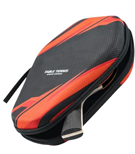 2x Paddelabdeckungen Wasserdicht – 32x22cm, Gummi, Mit Reißverschluss, Für Tischtennis- & Pickball-Schläger