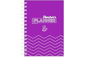 Silvine A5 Teacher's Academic Planner & Record with Durable Hardback Covers and 204 x5 Period Planner Pages, 1 unit