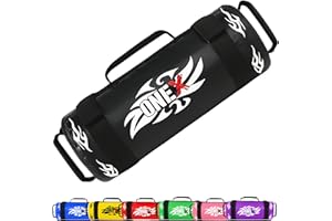 ONEX Power Bag Weighted Sandbag for Strength Training, Functional Fitness, MMA, Boxing, and Home Gym – Durable PU Leather, Secure Grip, Multiple Weights Available (5kg-20kg)