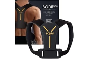 ‎BODIFY Bodify® EMS Nackentrainer Pro - Gezielte Stimulation der Nacken Muskulatur! - Muskelaufbau und verbesserte Haltung - EMS Training - Nackenmuskeltrainer - für Männer und Frauen DAS ORIGINAL