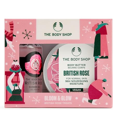 The Body Shop Pears & Share Essential Body Care Set, Vegan, 4