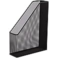 Metal Mesh Magazine Holder (Black)
