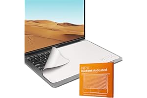 CJMUQHEHH Bildschirm Tastatur Abdruckschutz, Schutzset für Laptop-Tastaturen und Displays – Mikrofaser Reinigungstuch (34 x 22,5 cm) für MacBook Pro 15 Zoll und 16 Zoll, Dell XPS, HP Envy & mehr