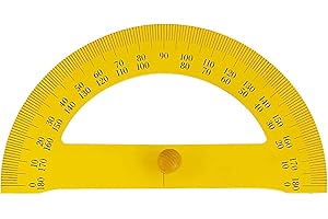 Q-Connect - Rapporteur Bois Laqué Aimanté Plot Magnétique Jaune 16018