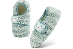 MK MATT KEELY Zapatillas de Estar por Casa Bebé Pantuflas Antideslizantes Suave Primeros Pasos Calcetines de Invierno Niños Niñas