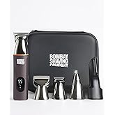 Bombay Shaving Company Full Body Trimmer With Hard Travel Case | 5 Magnetic Attachments, Multi Length Settings Comb, Detachab