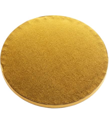 Sheryl&Rain 8 Pièces Plateau à Gâteau Rond, 21 Cm Support Carton