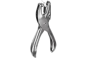 Rayher 8928400 Perforatrice emporte pièces en métal 12,5 cm, cercles de Ø 4mm