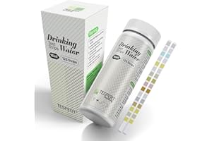 TESPERT Water Testing Kits for Drinking Water 125 Strips - 16 in 1 Drinking Water Test Kit - Water Test Strips with Hardness, Lead, Iron, Copper